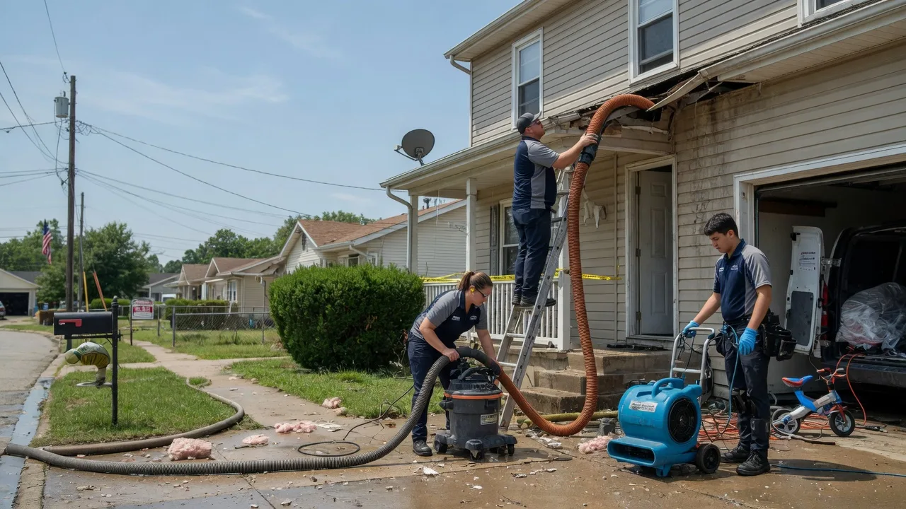 Water Damage Restoration in Chapin, IL near me